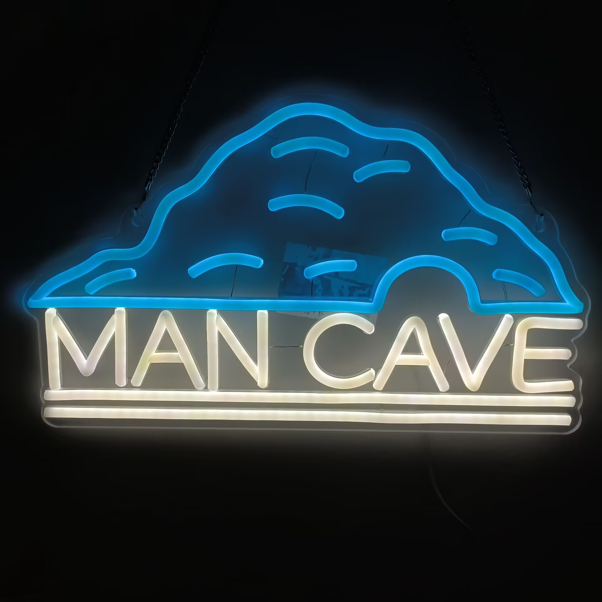Home Bar Lounge - Lampu Neon Man Cave LED Hiasan