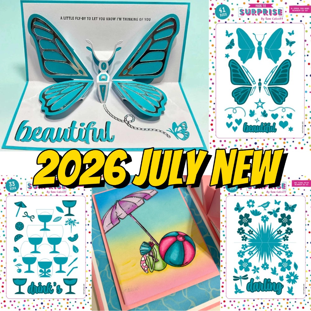Cocktail Recipe Book - Stempel Daun Pohon 2026 BARU Cutting