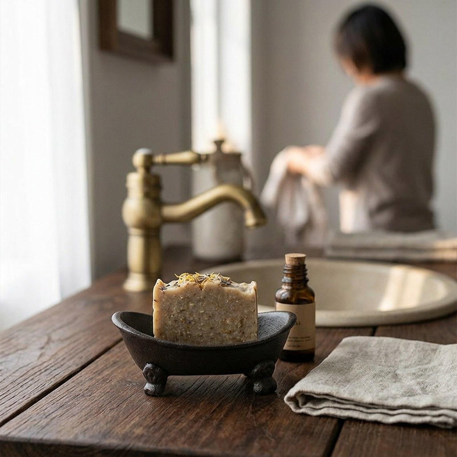 Home Bar Sink - Tempat Sabun Besi Cor Tahan Lama