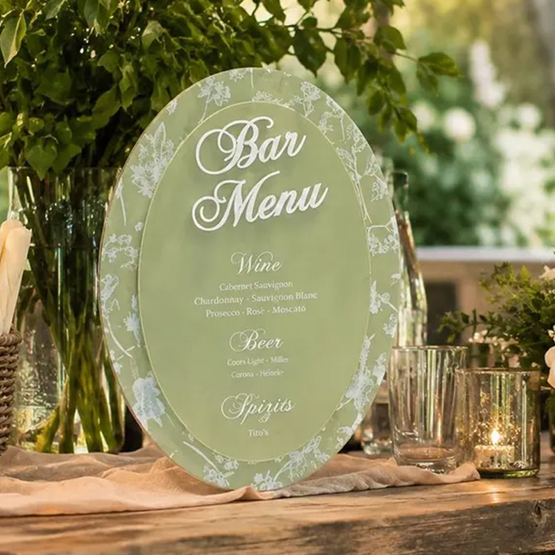 Papan Tanda Koktail 3D OVAL To - Cocktail Recipe Book ulasan dan harga