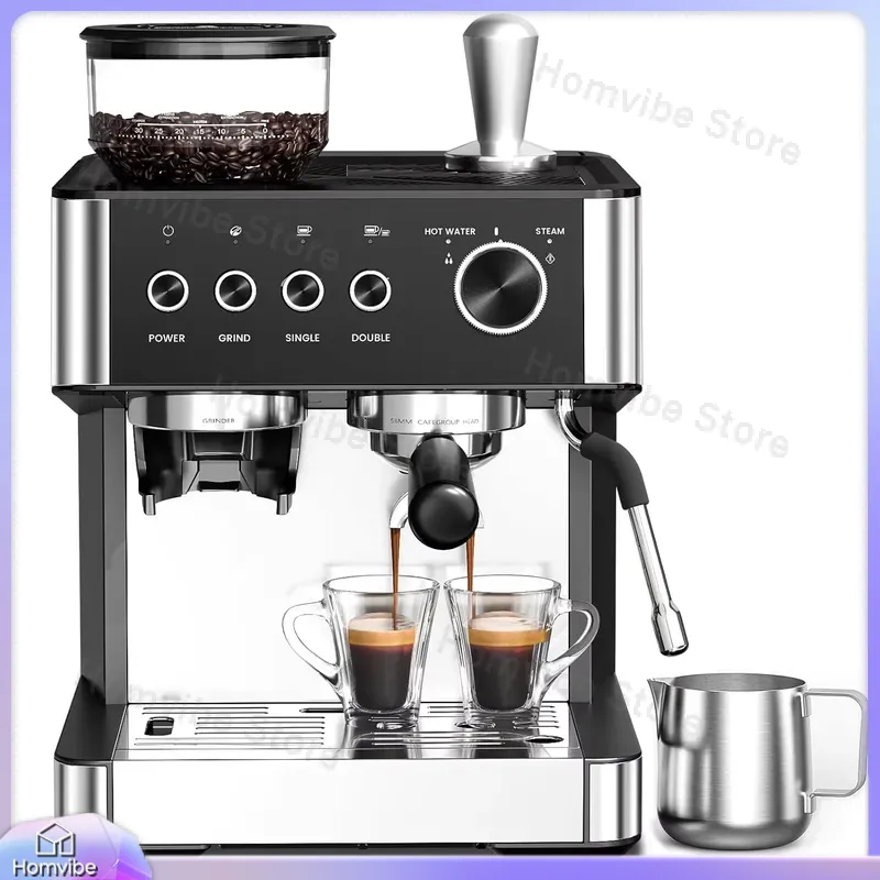 Mesin Espresso 20 Bar dengan P - Home Bar And Coffee ulasan dan harga