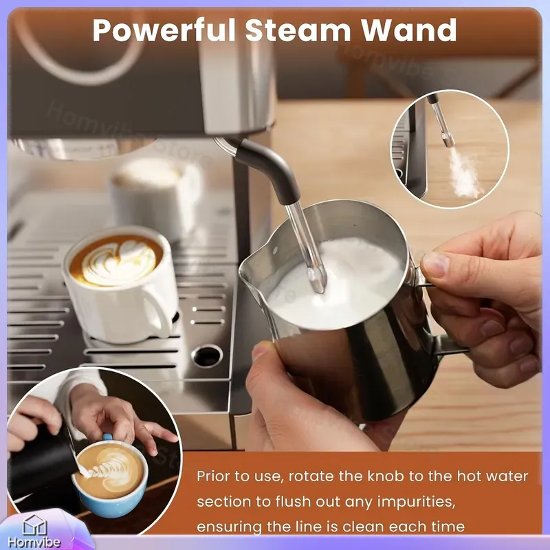 Mesin Espresso 20 Bar dengan P - Home Bar And Coffee ulasan dan harga