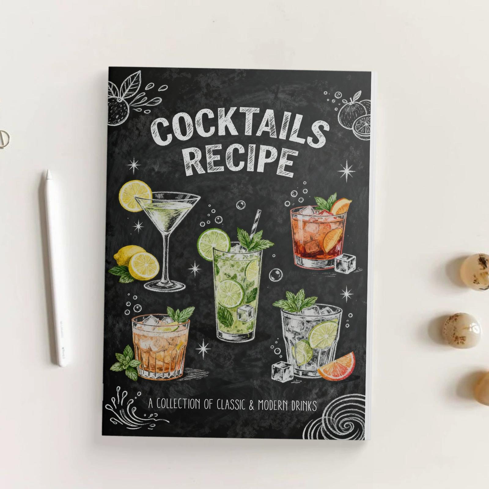 Buku Resep Koktail Klasik dan  - Cocktail Recipe Book ulasan dan harga