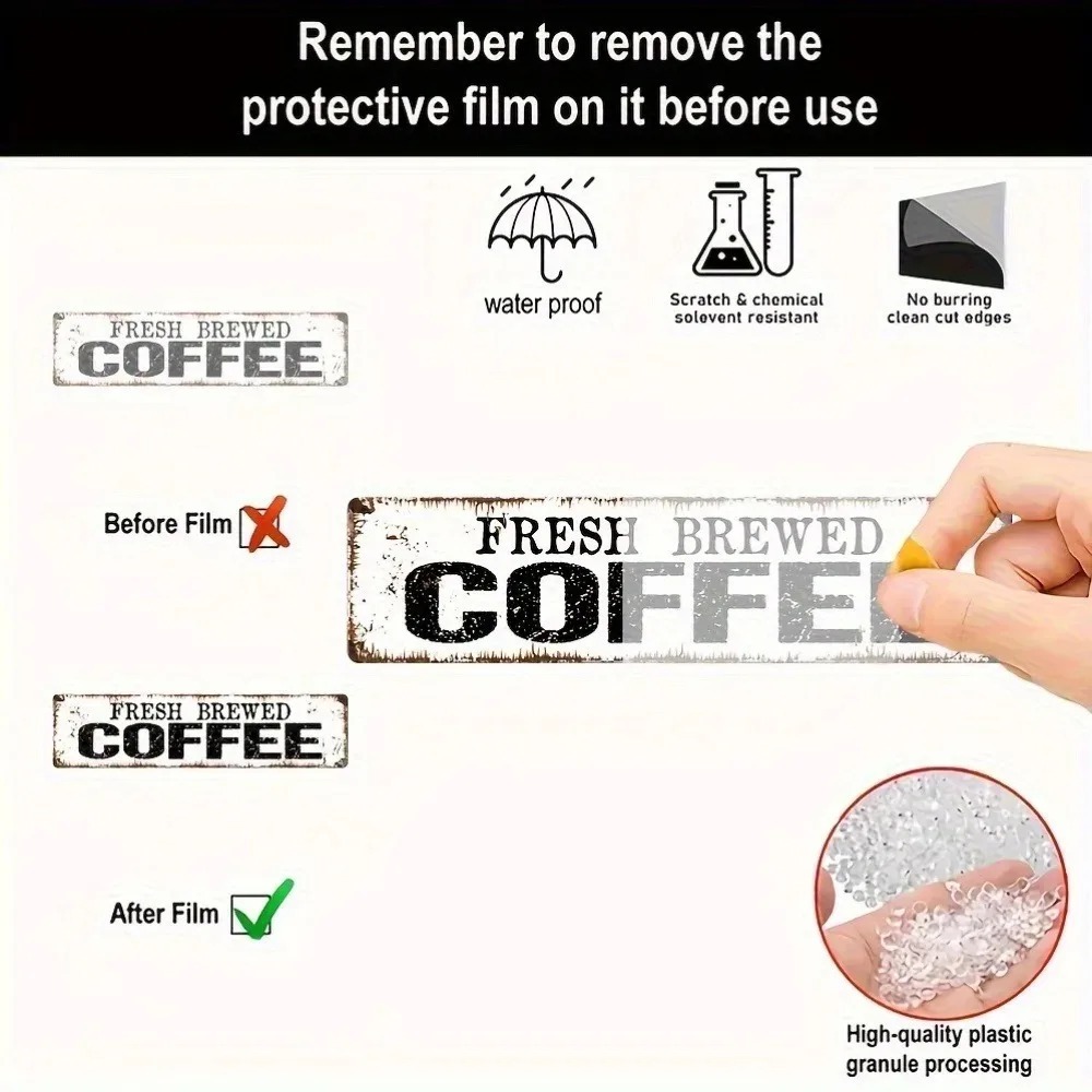 CIFbuy Plakat Dinding Akrilik  - Home Bar And Coffee ulasan dan harga