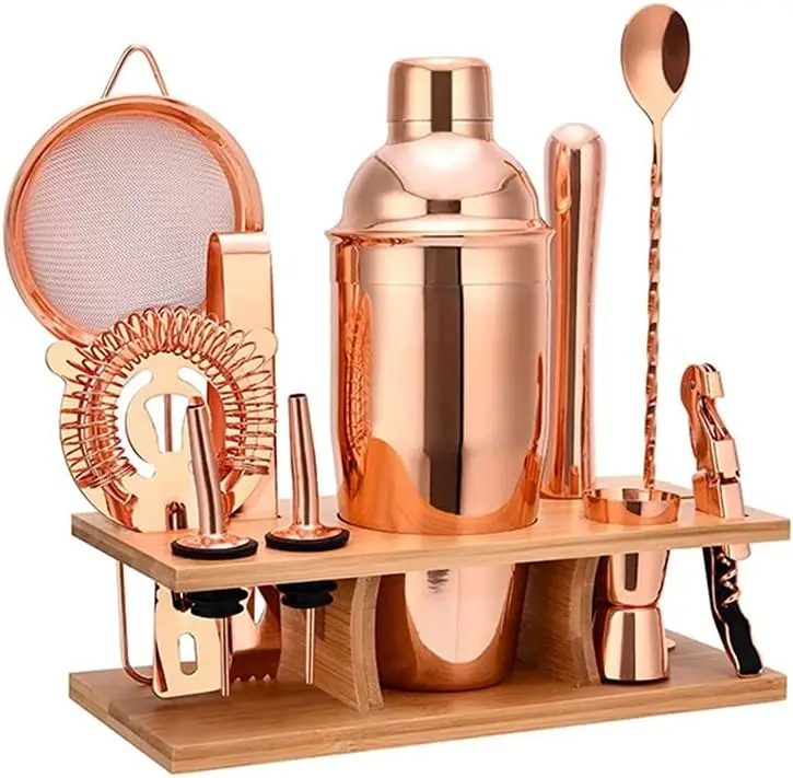 Set Perlengkapan Bartender 12- - Boston Shaker Set ulasan dan harga